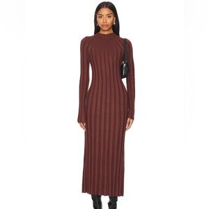 House of Harlow 1960 • x Revolve Gabrielle Maxi Dress Brown size M